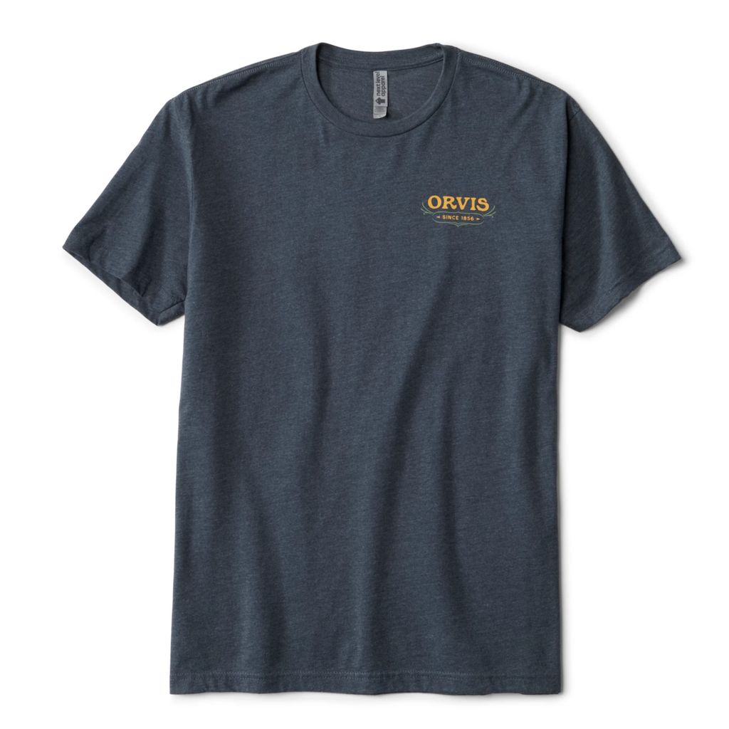 Orvis Sheridan Tee (Navy) Front.webp