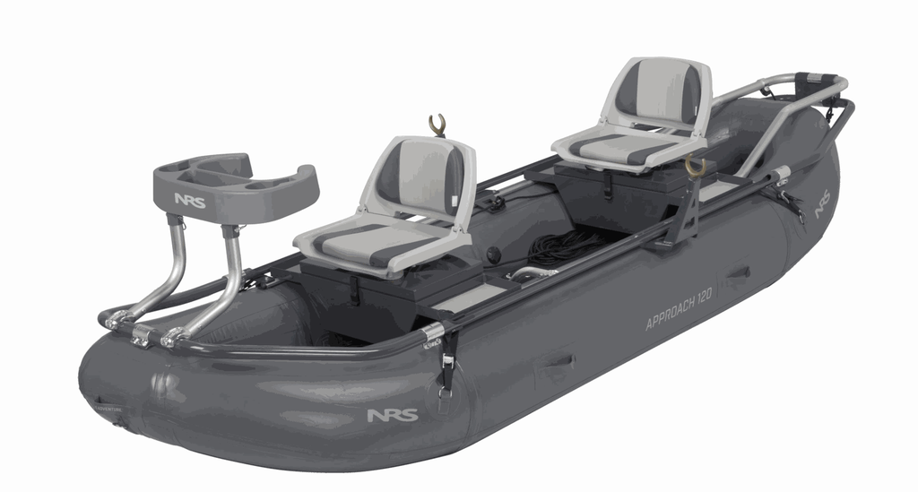 NRS Approach 120 Fishing Raft Two-Person Package_FlyFishng_Whitewater_Adventure_Paddle_Rafting_Outdoor.webp