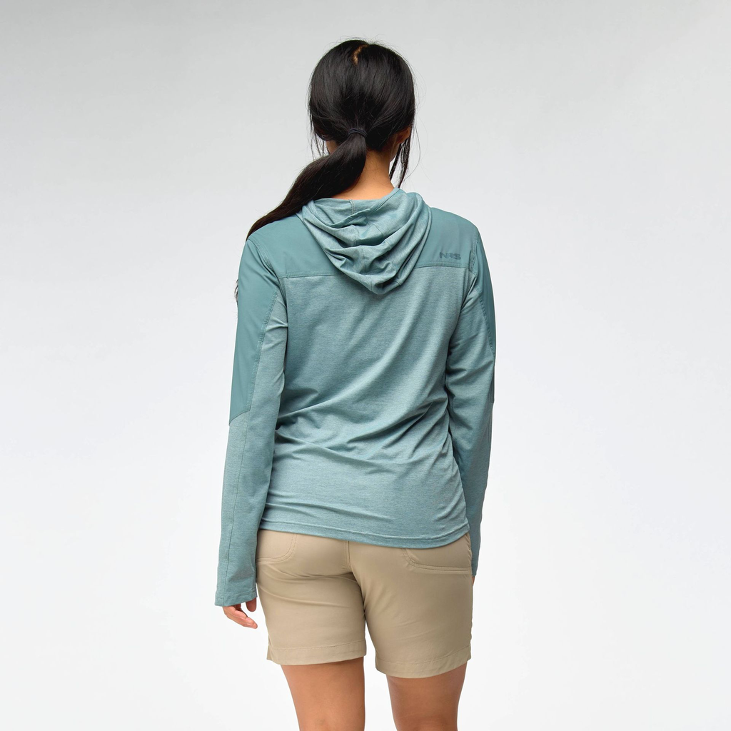 NRS Women’s Silkweight Hybrid Hoodie.webp