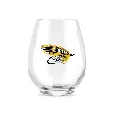 Swung Fly Stemless Wine Glass, Metallic Print.webp