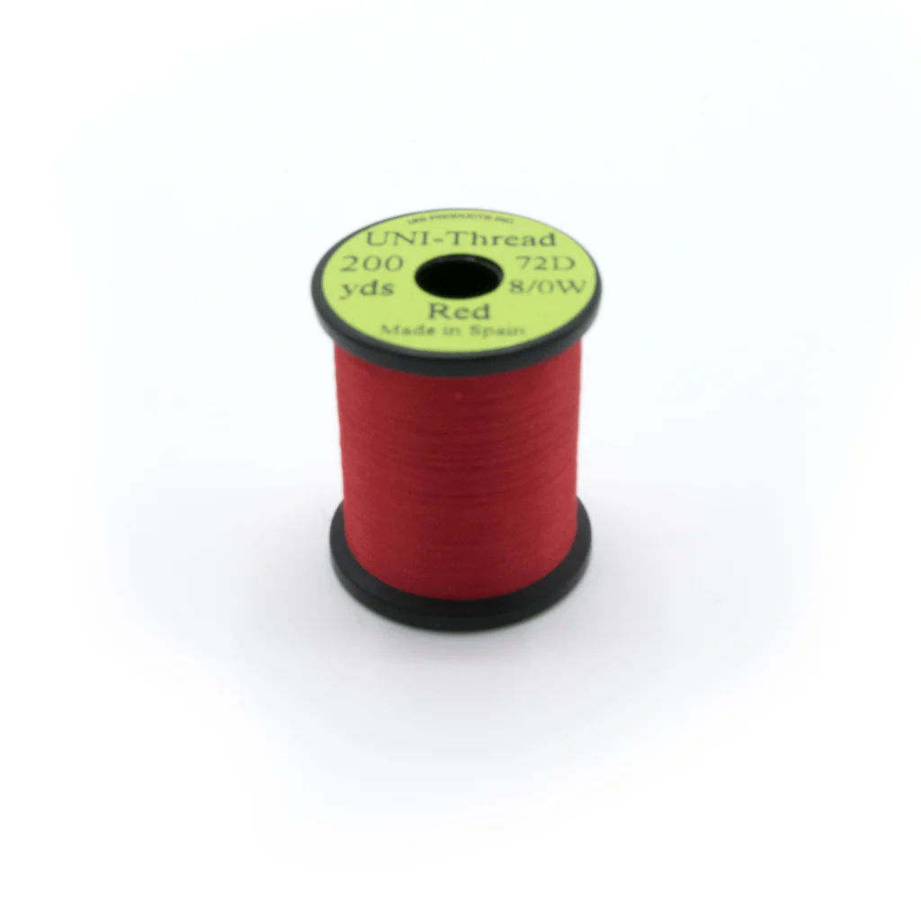 UNI-Thread 8/0 Red 72 denier (50YDS)