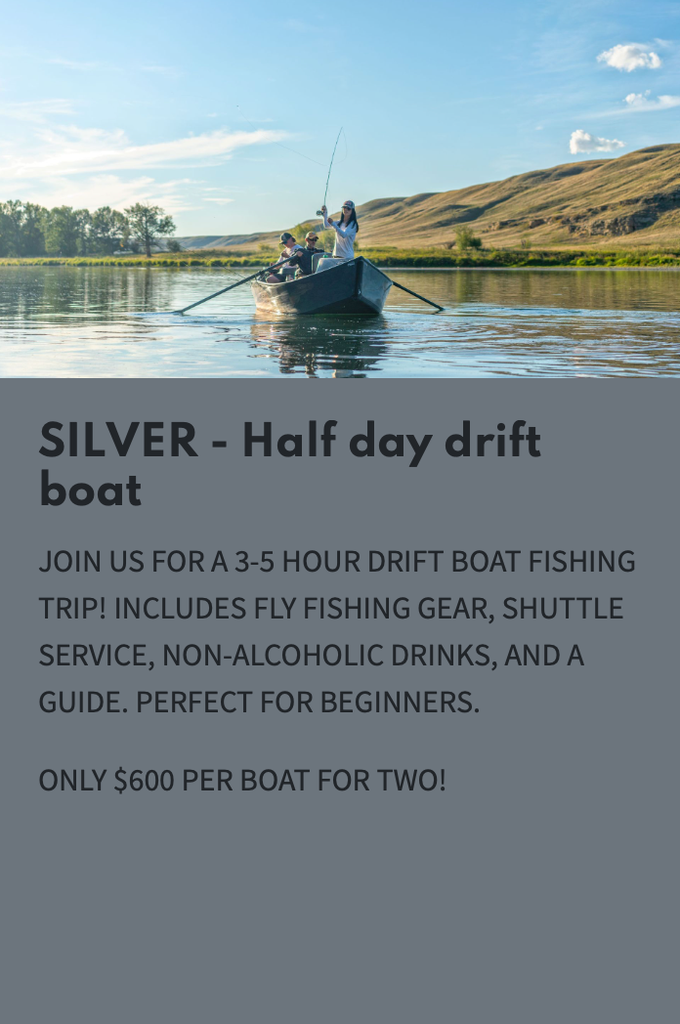 Silver-Half Day Drift Boat Trip