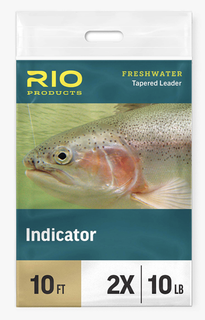 RIO 10ft Indicator Leader – High-Visibility Nymphing & Chironomid Leader