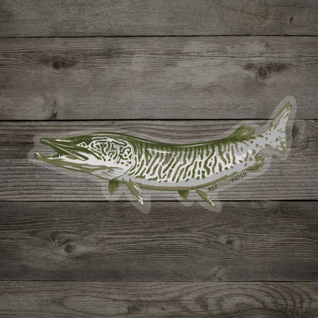 Artist's Reserve Musky Sticker