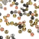 H&H Tying Brass Beads (25 Packs)