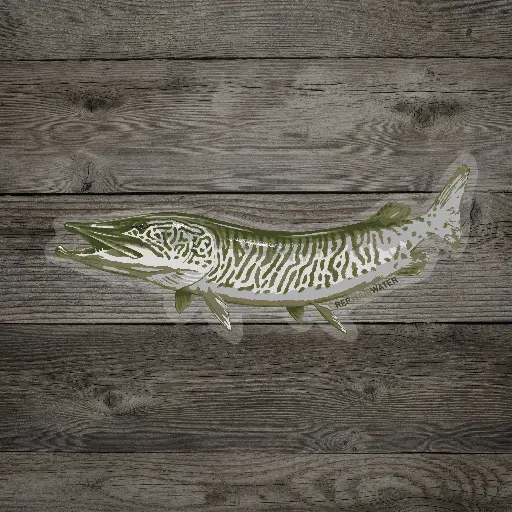 Artist's Reserve Musky Sticker