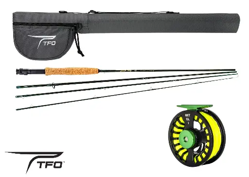 TFO (Temple Fork Outfitters) fly rods near Calgary