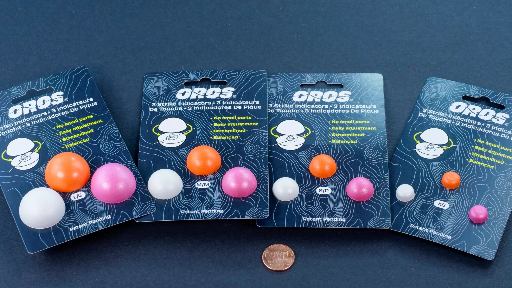 OROS SCREW-ON STRIKE INDICATORS - Multi-Color 3 PACK Medium