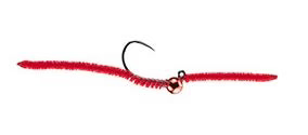 Jig San Juan Worm - Red