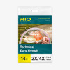 RIO TECHNICAL EURO NYMPH LEADER (Pink & Yellow)